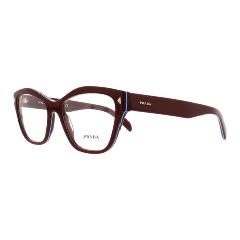 prada amaranth azure|Prada PR 27SVF Eyeglasses UF91O1 Amaranth/ Azure 55.